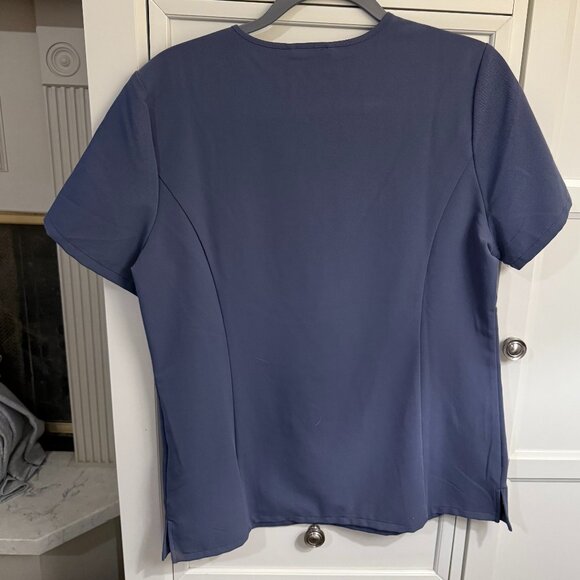 FIGS Space Navy Limited Color - Catarina Slim Scrub Top -LARGE - Picture 2 of 3